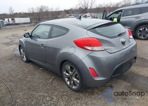 2016 Hyundai Veloster from USA, damaged, VIN KMHTC6AD3GU251781